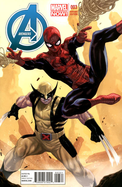 Avengers #3 Variant Cover by Mark Brooks - back issue - $9.00
