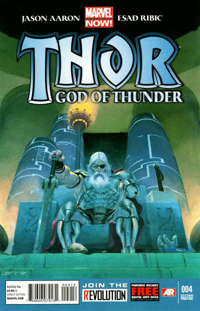 Thor: God of Thunder #4 2nd Printing - back issue - $11.00