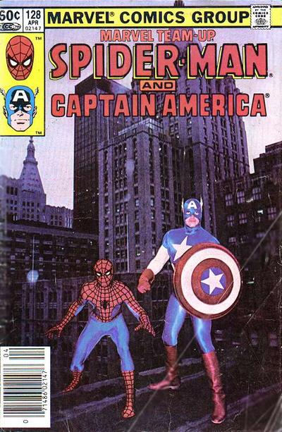 Marvel Team-Up #128 Newsstand ed. - back issue - $4.00
