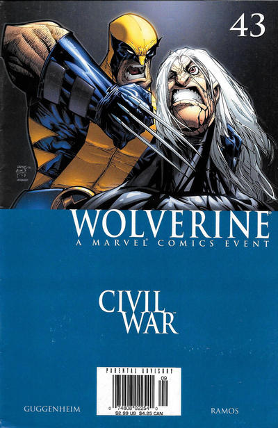 Wolverine #43 Newsstand ed. - back issue - $4.00