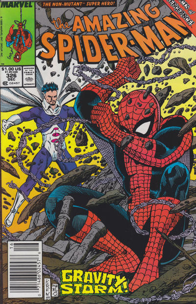 The Amazing Spider-Man #326 Newsstand ed. - back issue - $4.00