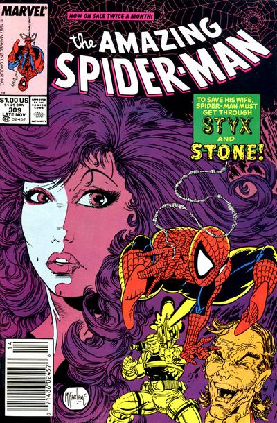 The Amazing Spider-Man #309 Newsstand ed. - back issue - $5.00