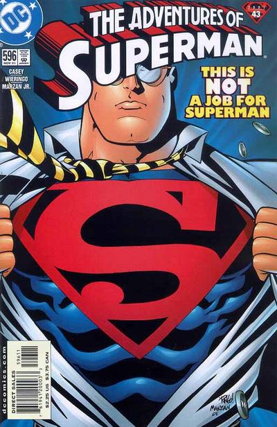 Adventures of Superman 1987 #596 Direct Sales - back issue - $12.00