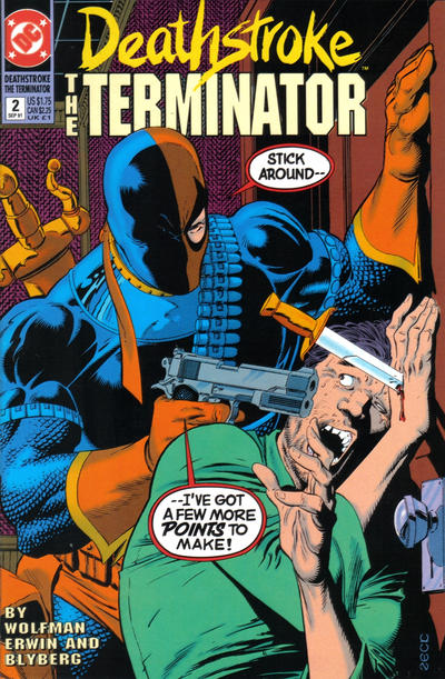 Deathstroke, the Terminator #2 - back issue - $3.00