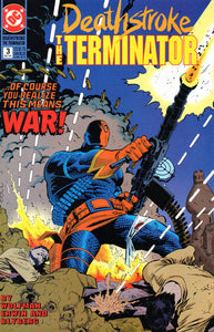 Deathstroke, the Terminator #3 - back issue - $3.00