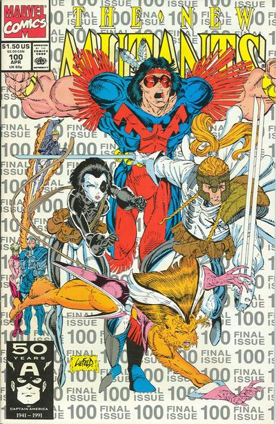 The New Mutants 1983 #100 Third Printing 