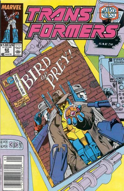 The Transformers 1984 #62 Newsstand ed. - back issue - $7.00