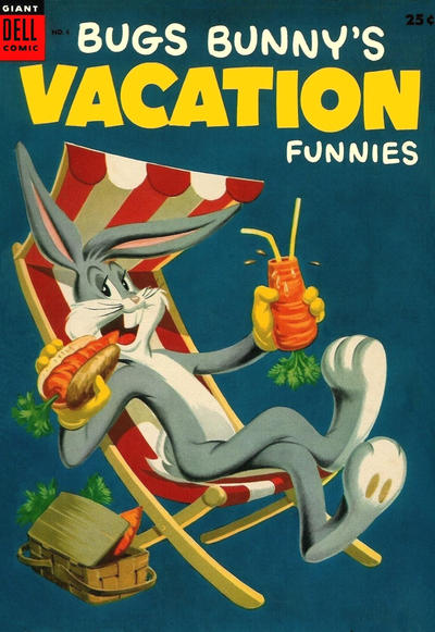 Bugs Bunny's Vacation Funnies 1951 #4 - 8.0 - $25.00