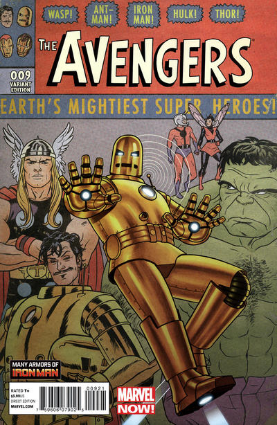 Avengers #9 Quinones - back issue - $8.00