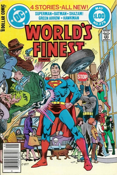 World's Finest Comics 1941 #279 Newsstand ed. - back issue - $4.00