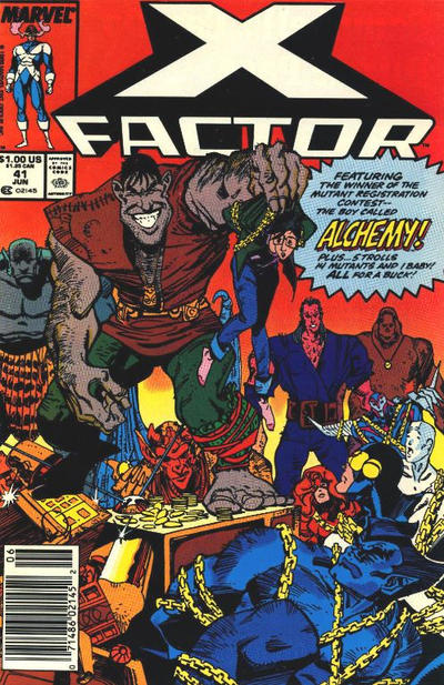 X-Factor 1986 #41 Newsstand ed. - back issue - $3.00