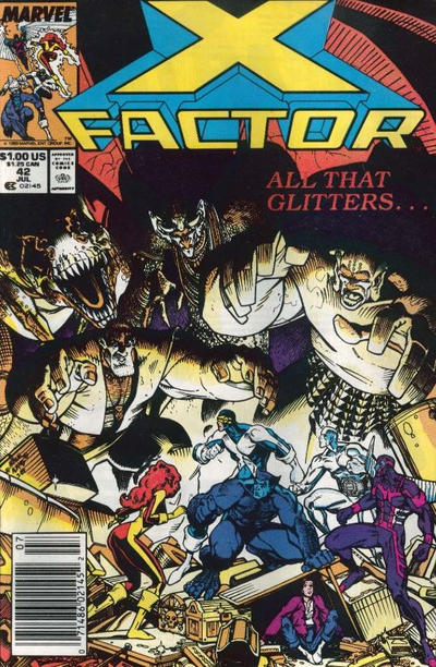 X-Factor 1986 #42 Newsstand ed. - back issue - $3.00