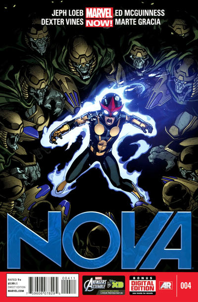 Nova #4 Ed McGuinness Standard Cover - back issue - $4.00