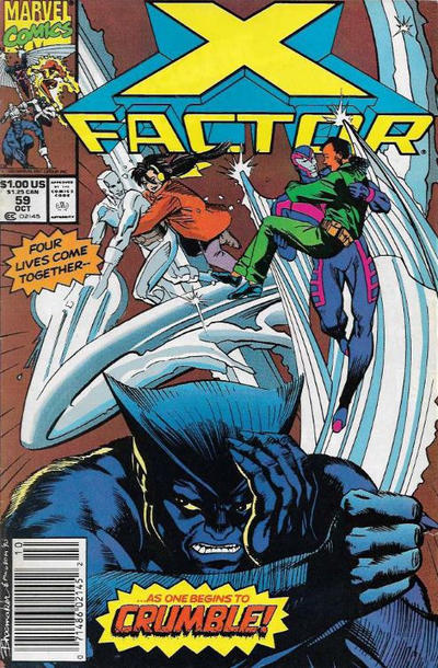 X-Factor 1986 #59 Newsstand ed. - back issue - $4.00