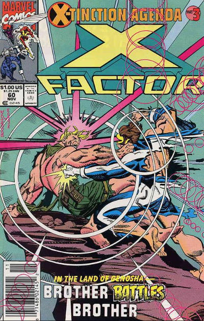 X-Factor 1986 #60 Newsstand ed. - back issue - $3.00