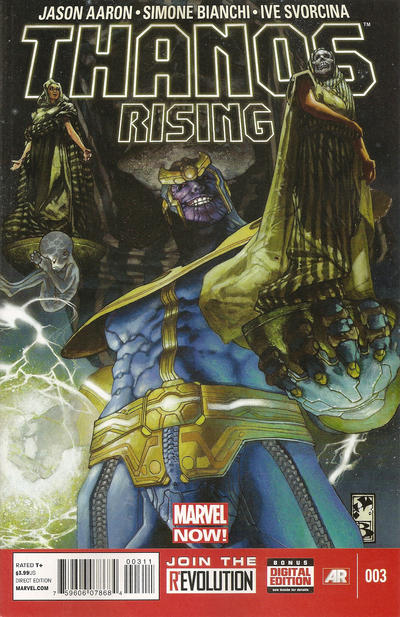 Thanos Rising #3 - back issue - $4.00