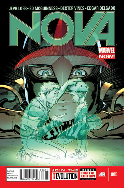 Nova #5 Ed McGuinness Cover - back issue - $4.00