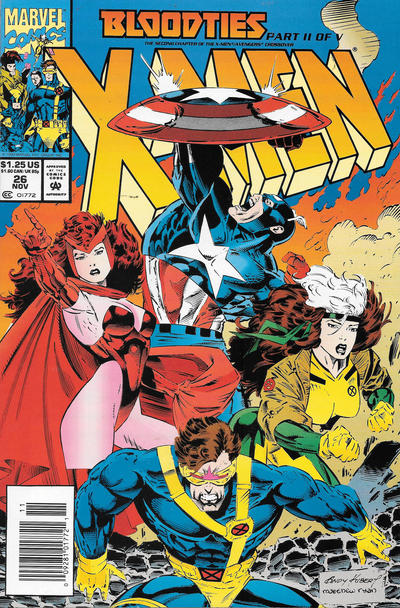 X-Men 1991 #26 Newsstand ed. - back issue - $4.00