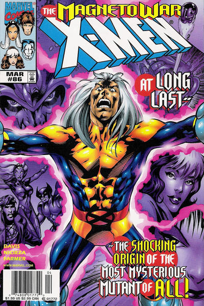 X-Men 1991 #86 Newsstand ed. - back issue - $4.00