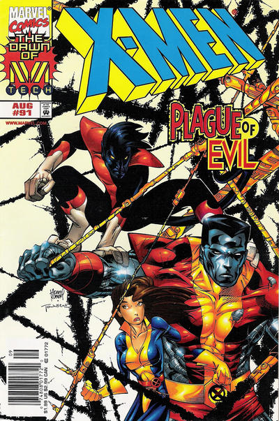 X-Men 1991 #91 Newsstand ed. - back issue - $4.00