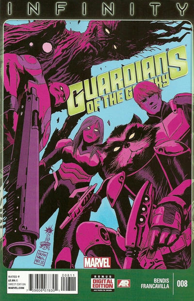 Guardians of the Galaxy 2013 #8 Francesco Francavilla cover - back issue - $4.00