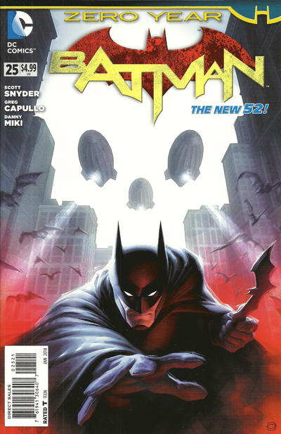 Batman #25 Alex Garner Cover - back issue - $5.00