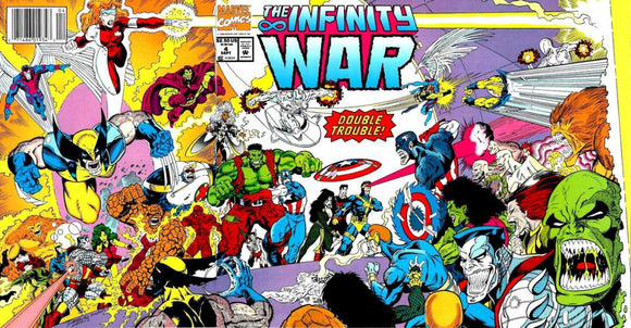 The Infinity War #4 Newsstand ed. - back issue - $5.00