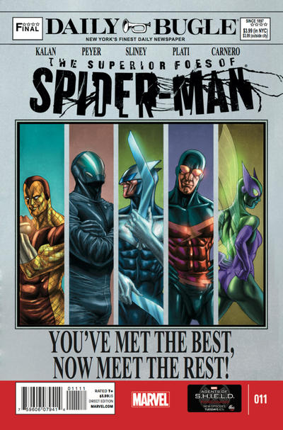 The Superior Foes of Spider-Man #11 - back issue - $4.00