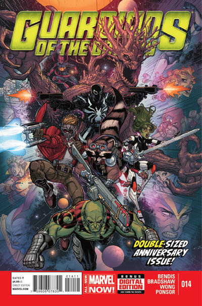 Guardians of the Galaxy #14 - back issue - $4.00