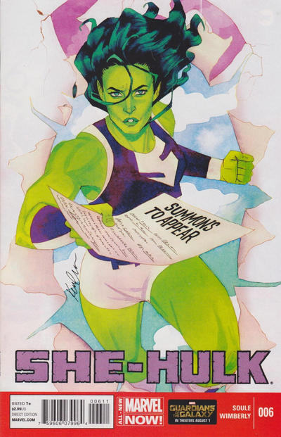 She-Hulk #6 - back issue - $4.00