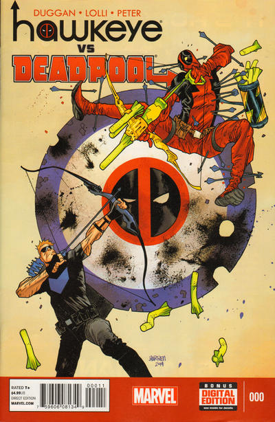 Hawkeye vs. Deadpool 2014 #0 - back issue - $20.00