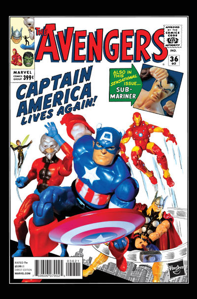 Avengers #36 Hasbro Variant - back issue - $6.00