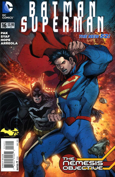 Batman / Superman #16 Direct Sales - back issue - $4.00