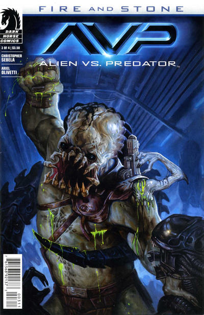 Alien vs. Predator: Fire and Stone #3 - back issue - $4.00