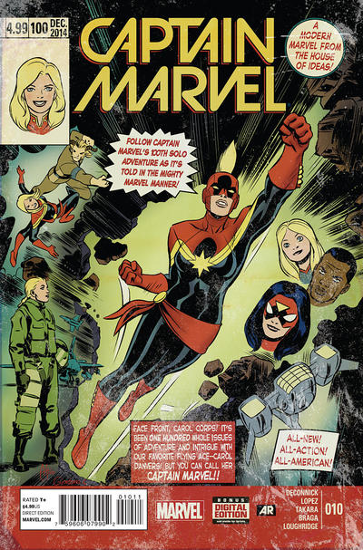 Captain Marvel 2014 #10 - back issue - $14.00