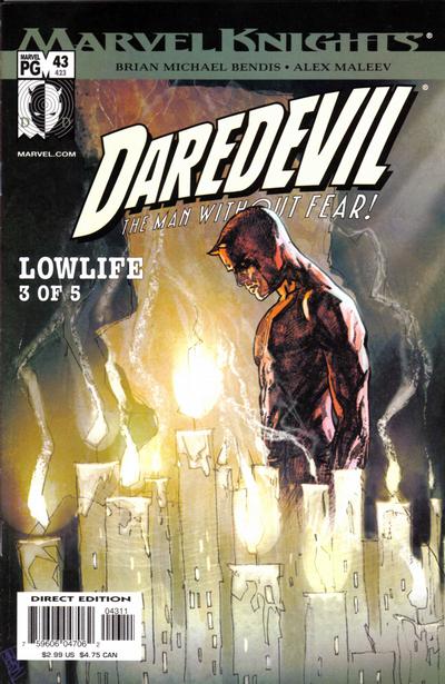 Daredevil #43 423 Direct Edition - back issue - $4.00