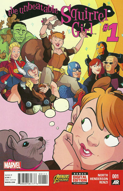 The Unbeatable Squirrel Girl 2015 #1 - 9.4 - $18.00