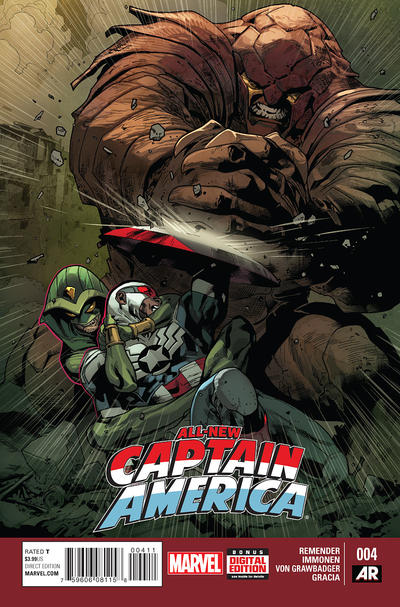 All-New Captain America #4 - back issue - $4.00