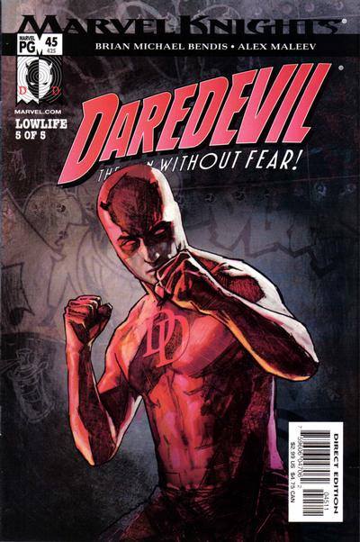 Daredevil #45 425 Direct Edition - back issue - $4.00