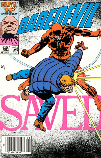 Daredevil #231 Newsstand ed. - back issue - $3.00