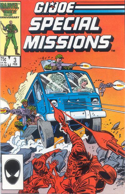 G.I. Joe Special Missions 1986 #3 Direct ed. - back issue - $4.00