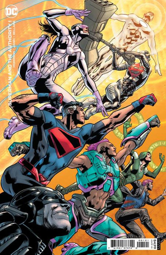 SUPERMAN AND THE AUTHORITY #1 CVR B BRYAN HITCH VAR (OF 4)