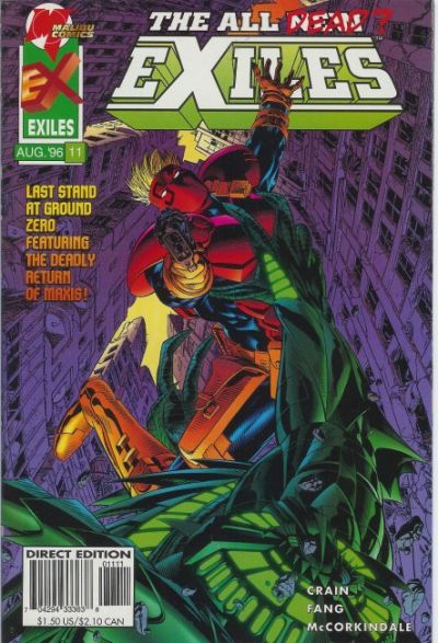 The All New Exiles 1995 #11 - back issue - $3.00