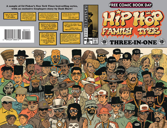 Hip Hop Family Tree Three-in-One: Featuring Cosplayers [Free Comic Book Day 2015] #[nn] - back issue - $9.00