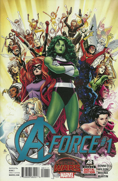 A-Force 2015 #1 - back issue - $10.00