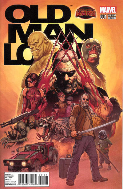 Old Man Logan #1 Incentive Steve McNiven Variant - back issue - $15.00