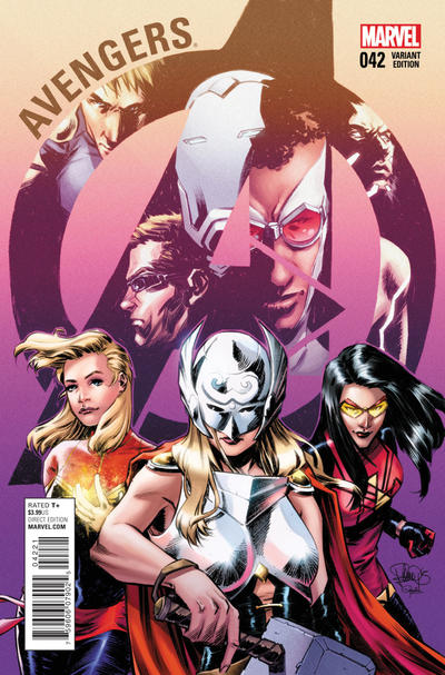 Avengers #42 Women of Marvel Variant Cover Elena Casagrande - back issue - $4.00