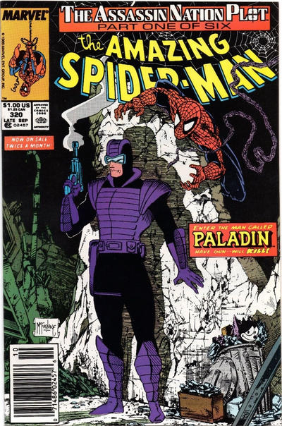 The Amazing Spider-Man #320 Newsstand ed. - back issue - $5.00