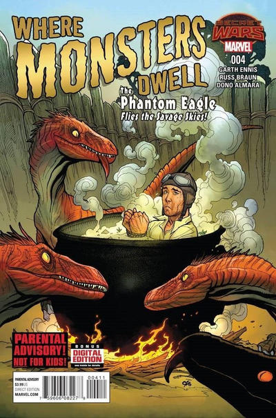 Where Monsters Dwell #4 - back issue - $4.00