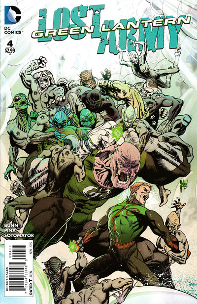 Green Lantern: Lost Army #4 - back issue - $4.00